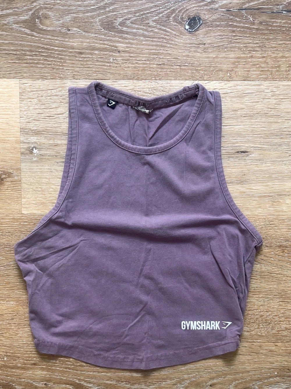 Gymshark Mauve Cropped Workout crop top